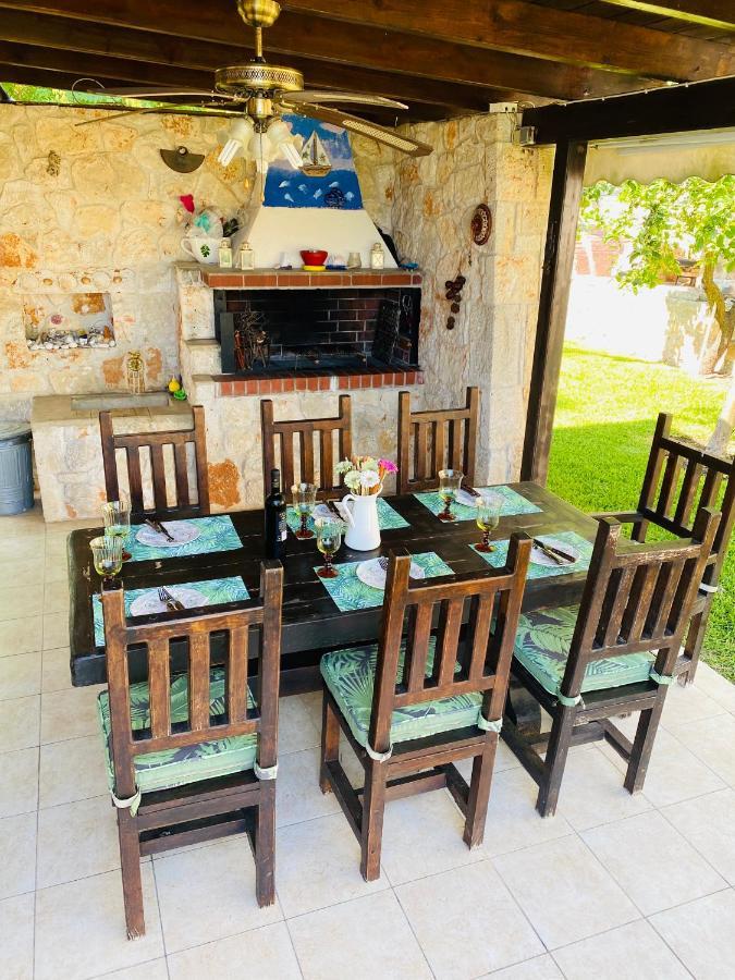 Detached Villa With Sea View Hanioti Exterior foto