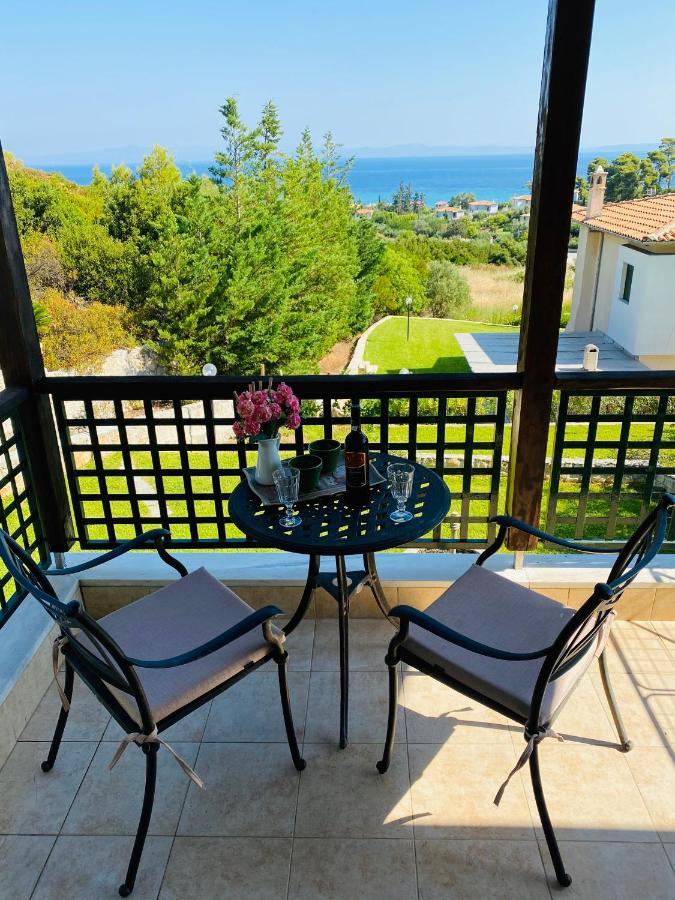 Detached Villa With Sea View Hanioti Exterior foto